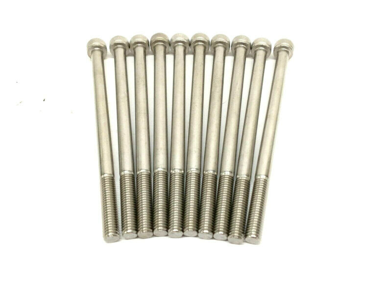 Fastenal MS2550100A20000 M6-1 x 100mm Stainless Socket Head Cap Screw LOT OF 10 - Maverick Industrial Sales