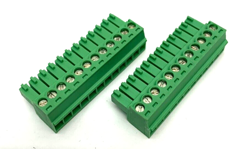 Phoenix Contact 1840463 Male Screw Slot PCB Connector MC 1,5/12-ST-3,5 LOT OF 2 - Maverick Industrial Sales