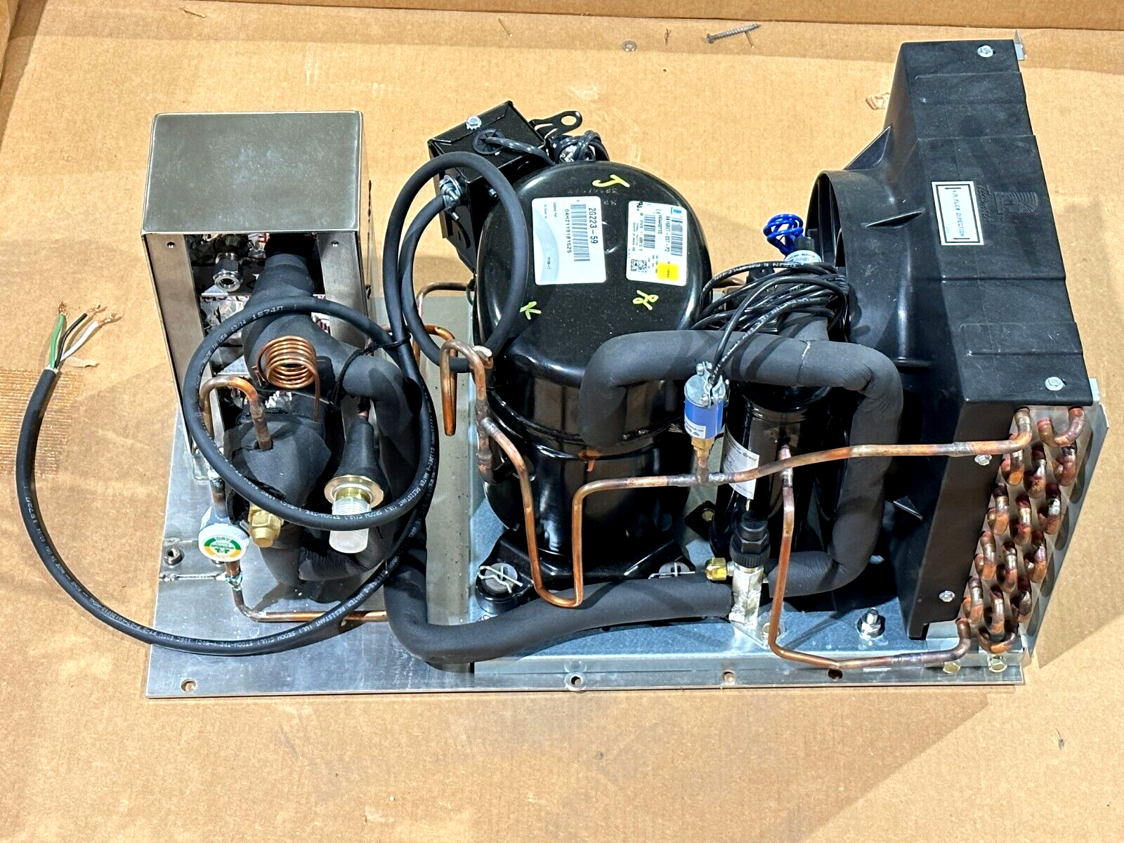 Tecumseh AKA4457YNADC Celseon Condensing Unit High Back Pressure - Maverick Industrial Sales