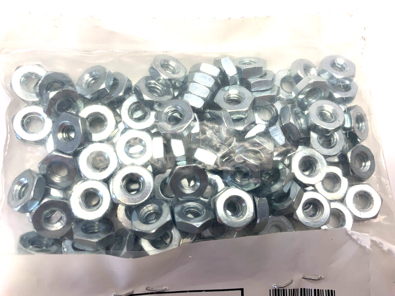 M10NHM1 10-24 Hex Nut Zinc M/S PACK OF 100 - Maverick Industrial Sales