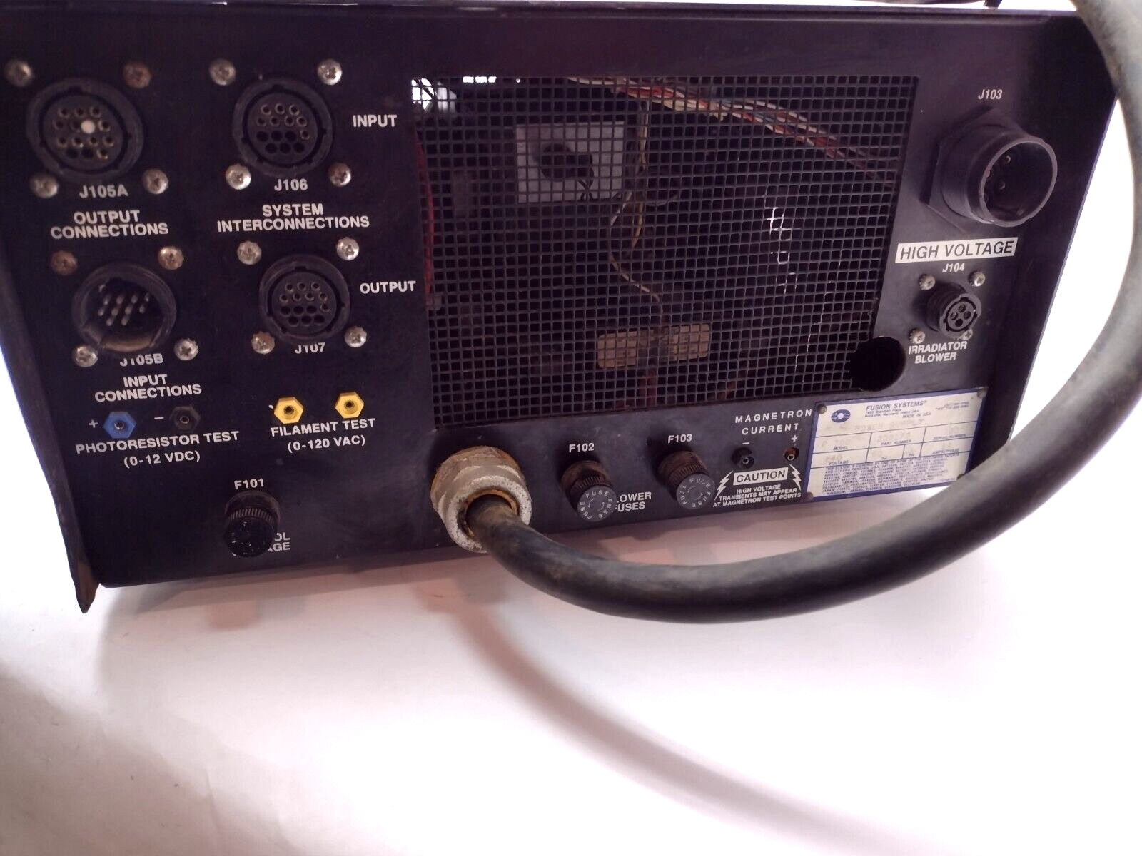 Fusion UV Systems 200172 P 300 14A Power Supply 240V 1PH 60 Hz - Maverick Industrial Sales