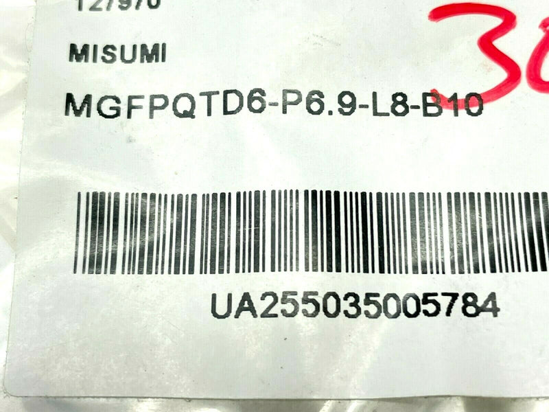 MiSUMi MGFPQTD6-P6.9-L8-B10 Spherical Tip Tapped Shank Large Head Locating Pin - Maverick Industrial Sales