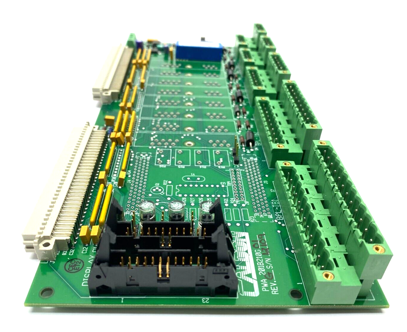Caldon 201B210G01 Rev. G APU Backplane Card - Maverick Industrial Sales