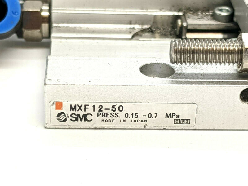 SMC MXF12-50 Slide Table Cylinder 12mm Bore 50mm Stroke - Maverick Industrial Sales