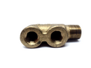 Wellform WLF290-10027 HF-41 Brass Fitting In/Out 1/4 x 1/4 x 3/8 - Maverick Industrial Sales