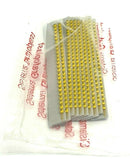 Grafoplast 117 Wire Markers R Black on Yellow 10 Strips 9TFX16 - Maverick Industrial Sales