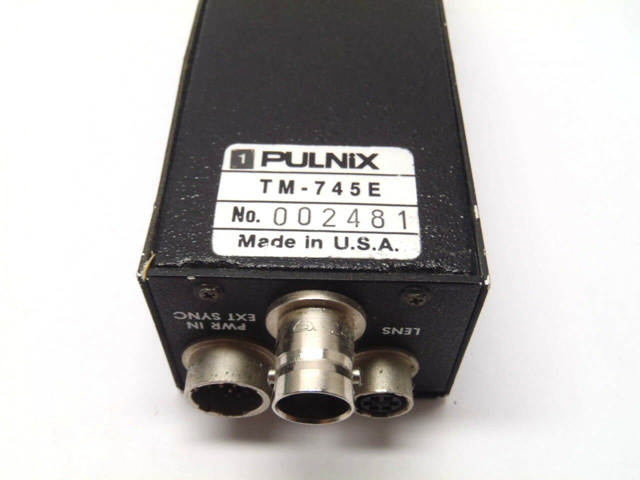 Pulnix TM-745E CCD Camera - Maverick Industrial Sales