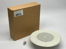 Bogan S810T725PG8W Ceiling 8" Speaker Assembly w/ Transformer Off-White 13" OD - Maverick Industrial Sales