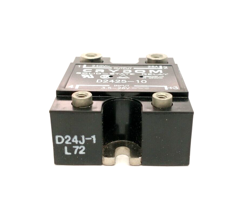 Crydom D2425-10 Solid State Relay SPST-NO 240VAC 25A - Maverick Industrial Sales