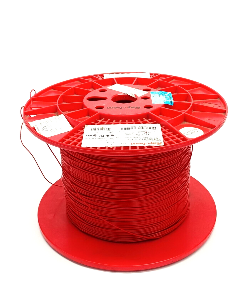 Raychem FLTXC0313-20-2 Red AWM Style 10297 Wire 20 AWG 600V 647511-000 4000' - Maverick Industrial Sales