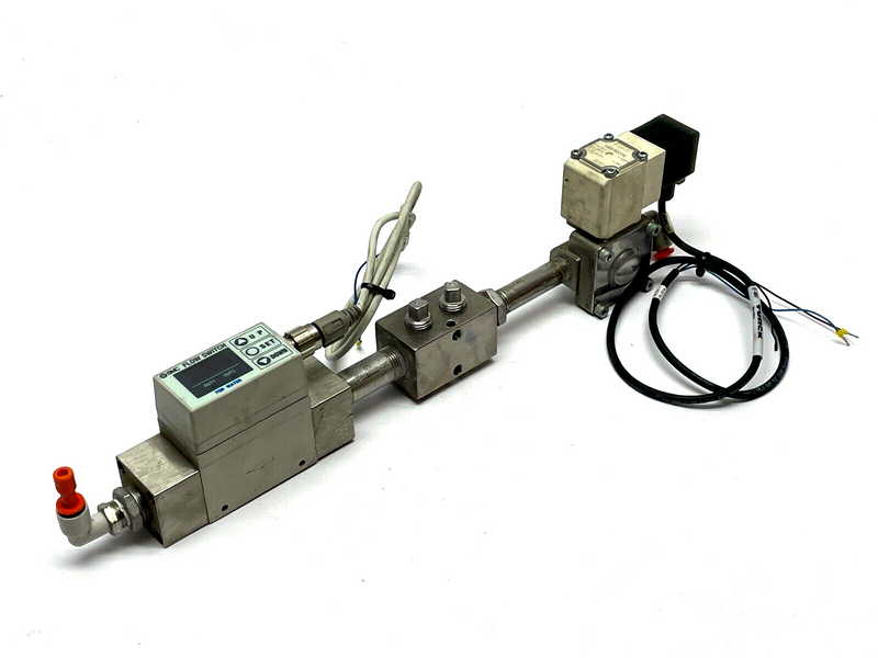 SMC PF2W720-N03-67 Digital Flow Switch w/ VXD235DZ2AE Pilot Valve - Maverick Industrial Sales