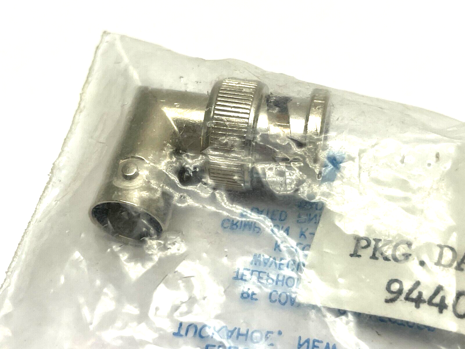 Kings KC-99-35 Adapter Plug BNC Receptacle Right Angle Adapter - Maverick Industrial Sales