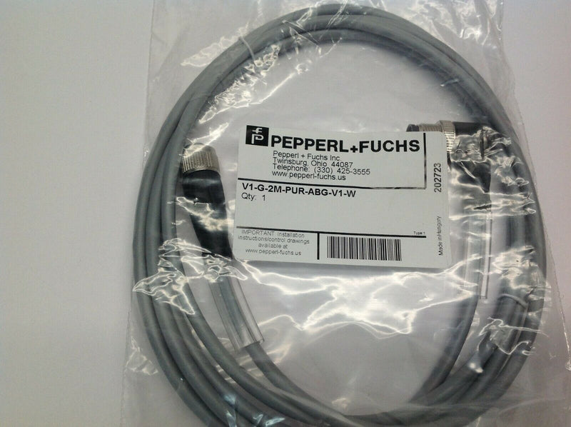 Pepperl + Fuchs V1-G-2M-PUR-ABG-V1-W Sensor-Actuator Cable 202723 - Maverick Industrial Sales