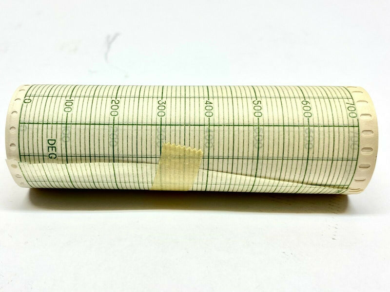 Leeds & Northrup 674132 Strip Chart Paper Roll 0-700 Range - Maverick Industrial Sales