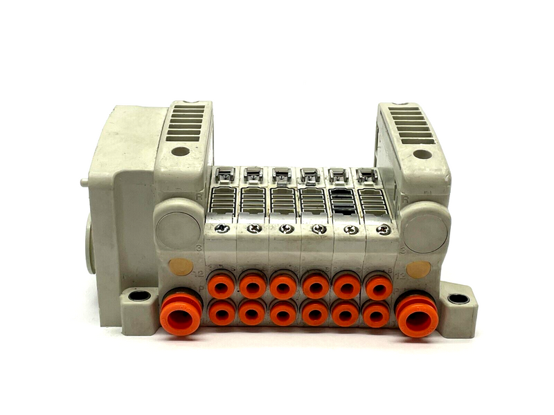 SMC VV5QC11-06N3FD0 Plug-In Base Mounted Manifold - Maverick Industrial Sales