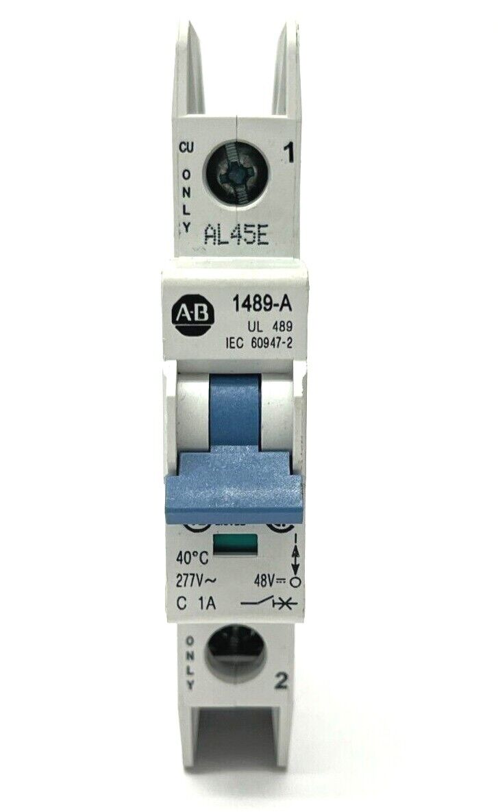 Allen Bradley 1489-A1C150 Ser A Circuit Breaker 1-Pole 15A 277VAC 48VDC - Maverick Industrial Sales