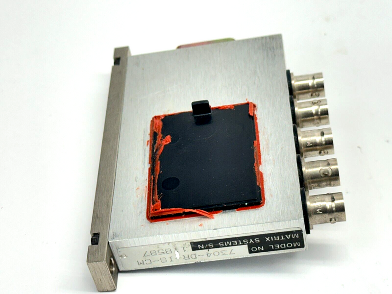 Matrix Systems 7304-DR-IS-CM Coaxial Relay Module 7000 Series Options ...