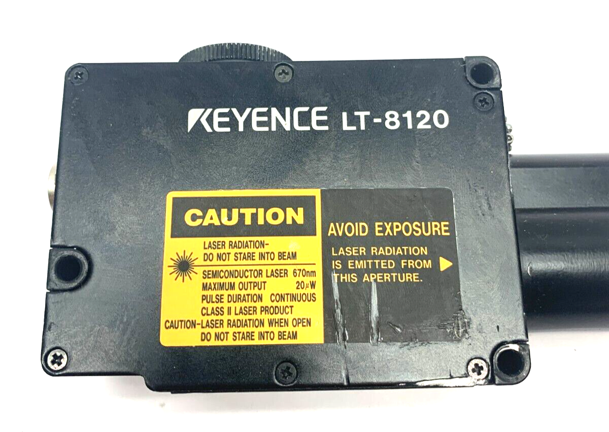 Keyence LT-8120 Laser Displacement Meter Sensor - Maverick Industrial Sales