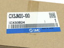 SMC CXSJM20-100 Compact Dual Rod Slide Bearing Cylinder 20mm Bore 100mm Stroke - Maverick Industrial Sales