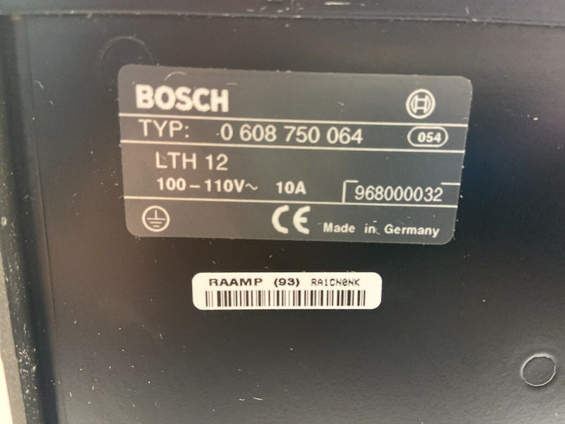 Bosch 0608750064 LTH 12 Servo Controller 100-110V 10A - Maverick Industrial Sales