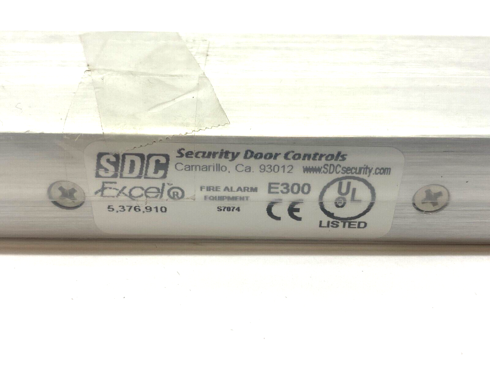 Security Door Controls E300 Excel Micro Magnetic Cabinet Lock 300lb Hold Force - Maverick Industrial Sales