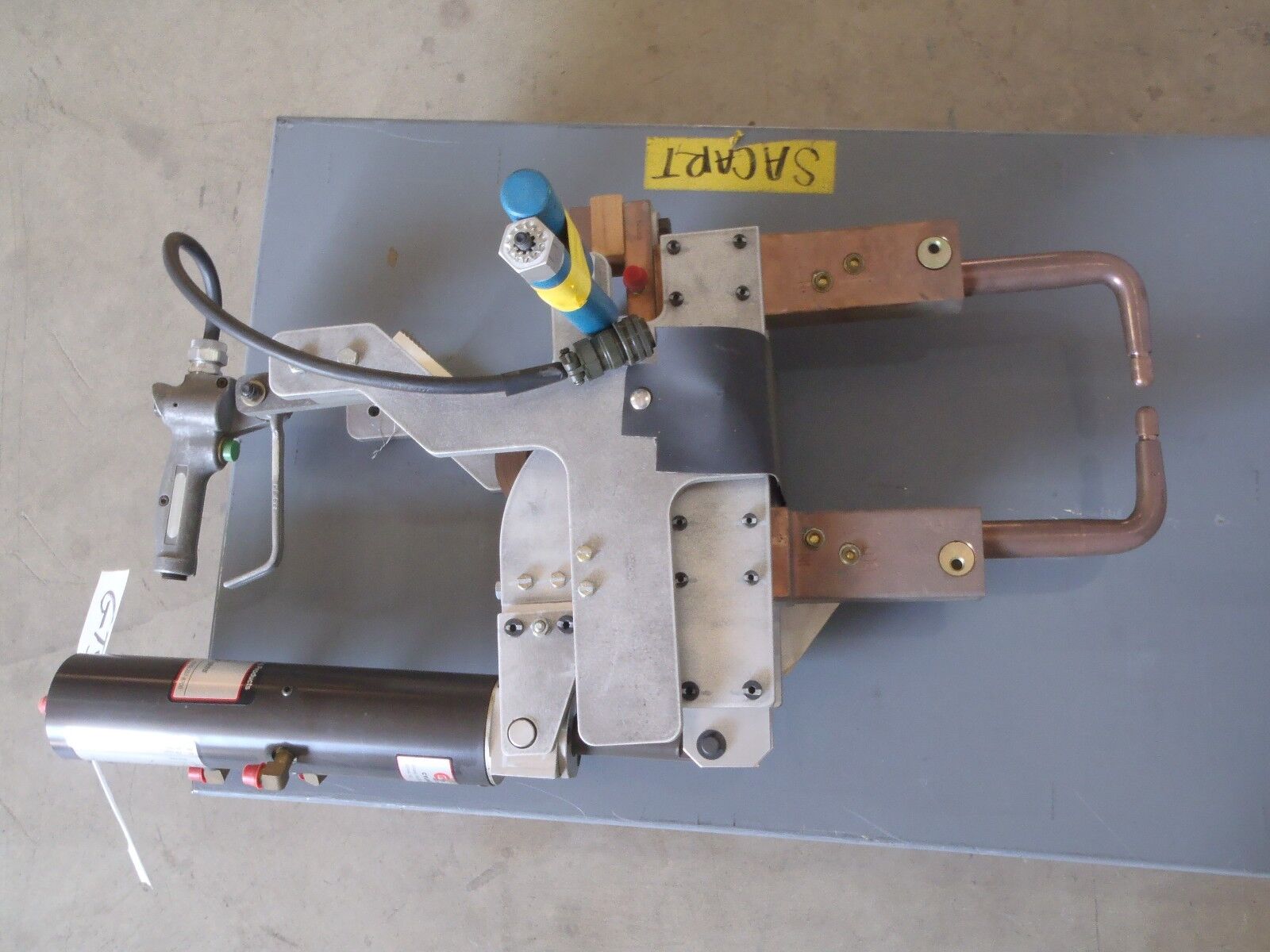 TG Systems Robot Welder, GTS 2140 Spot Weld Gun, Resistance Welding, Cylinder - Maverick Industrial Sales
