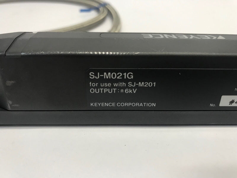Keyence SJ-M021G Spot Type Main Unit Static Eliminator Ionizer - Clipped End - Maverick Industrial Sales