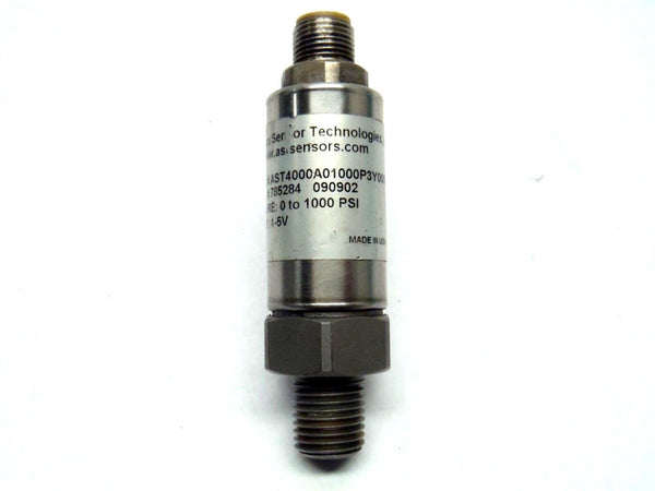 American AST4000A01000P3Y0000 0-1000 PSI Pressure Sensor 1-5 V output - Maverick Industrial Sales