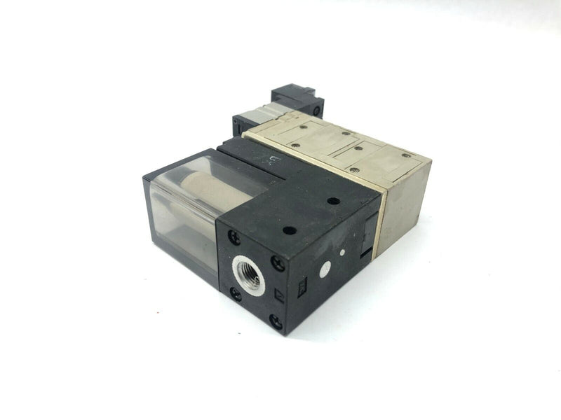 SMC ZSE2-0R-15 Pneumatic Vacuum Switch & VJ3133 Solenoid Valve Assembly - Maverick Industrial Sales