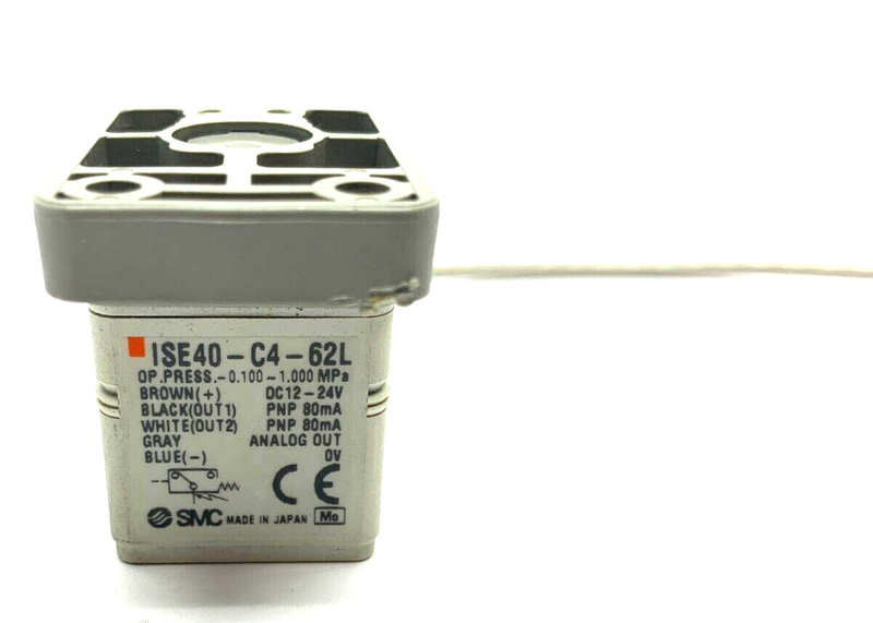 SMC ISE40-C4-62L Digital Vacuum Pressure Switch DC12/24V - Maverick Industrial Sales