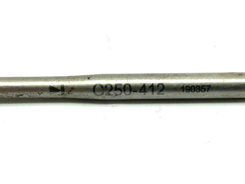 JBC C250-412 Chisel Bent Solder Cartridge 4.8 x 1.5 for AL250 & AP250 - Maverick Industrial Sales
