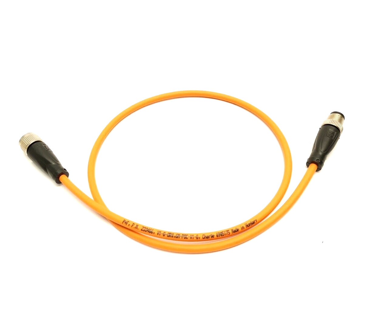 Pepperl+Fuchs V1-G-OR0,6M-POC-V1-G Connection Cable M12 4-Pin M To F 0.6m 233466 - Maverick Industrial Sales