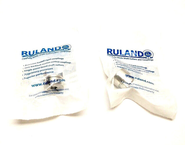 Ruland MJC19-6-A 6mm Jaw Coupling Hub Aluminum Clamp Style 19.1mm OD LOT OF 2 - Maverick Industrial Sales