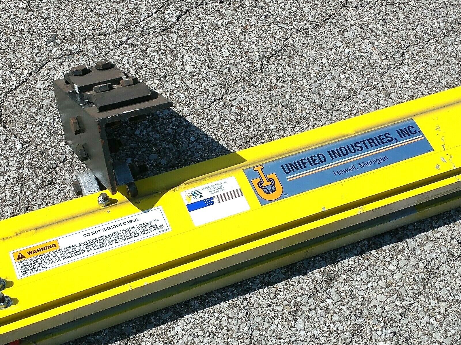 Unified Industries Inc ETA8RW16 Enclosed Rail 1000Lbs w/ 27059 Adjustable Hanger - Maverick Industrial Sales