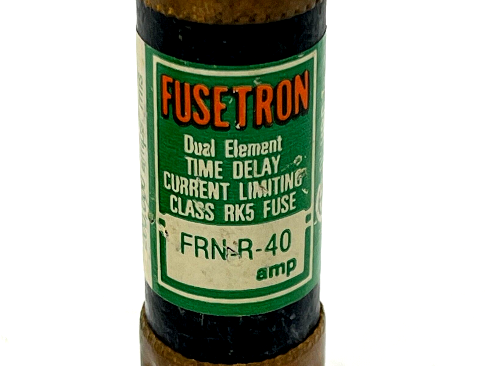 FRN-R-40 | Bussmann FRN-R-40 Dual-Element Time Delay Fuse 40A 250V LOT OF 2