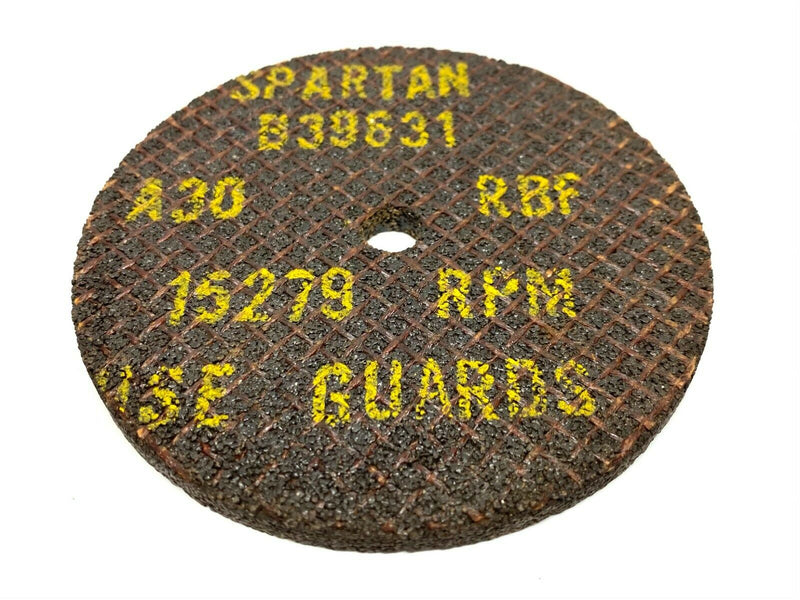 Spartan B12986 Abrasive 4" Cut Off Wheel 15,279 RPM 9/32" Thickness - Maverick Industrial Sales