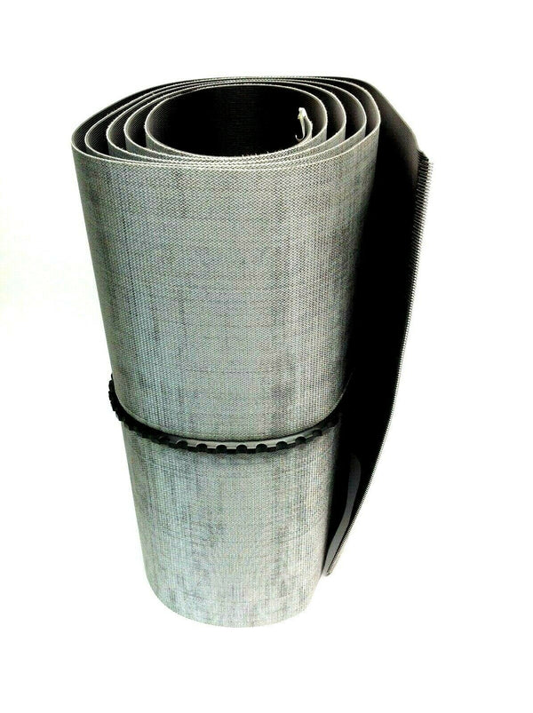 MOL 2AGS10-0BL-LR PVC Black 2 Ply 20 Inch W x 13.6 Inch Industrial Conveyor Belt - Maverick Industrial Sales