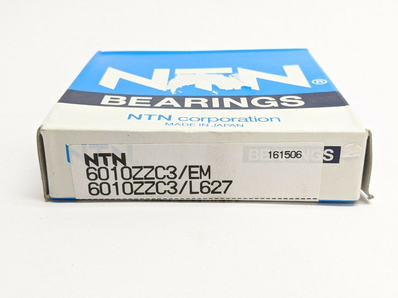 NTN 6010ZZC3/EM 6010ZZC3/L627 Radial Ball Bearing - Maverick Industrial Sales