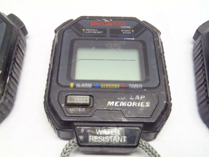 Westward 6JG70A Digital Stopwatches 10 Lap Memory LOT OF 3 - Maverick Industrial Sales