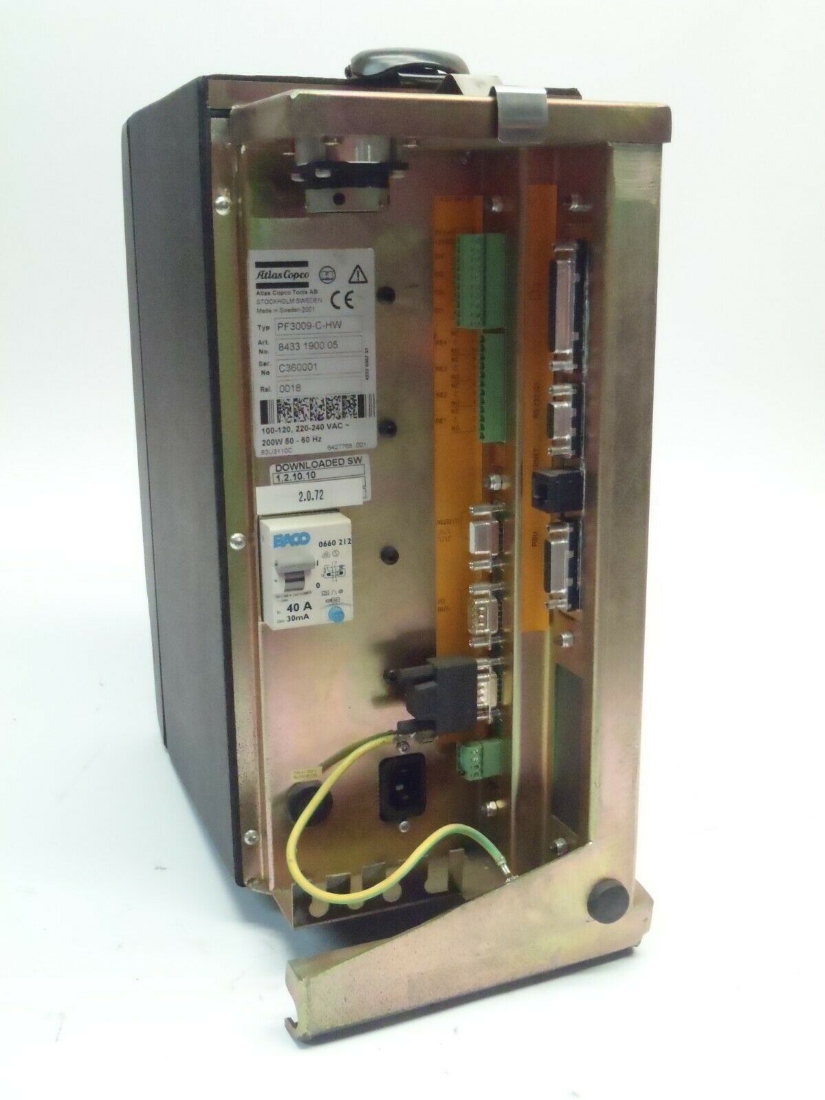 Atlas Copco 8433 1900 05 TENSOR S9 Torque Controller PF3009-C-HW - Maverick Industrial Sales