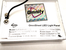 Omnify LLP24-R-4X3-2-3 OmniSheet LED Light Panel 4" x 3" 24V 5300K, Molex Plug - Maverick Industrial Sales