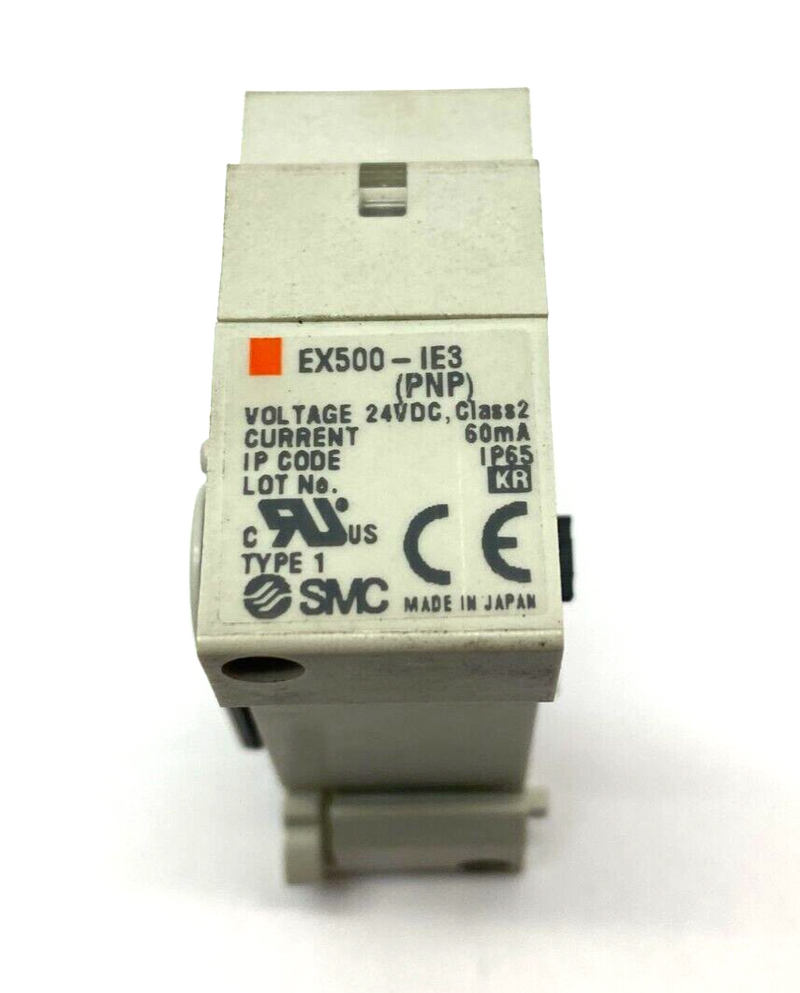 SMC EX500-IE3 Input Extension Block 24VDC 60mA IP65 Class 2 - Maverick Industrial Sales