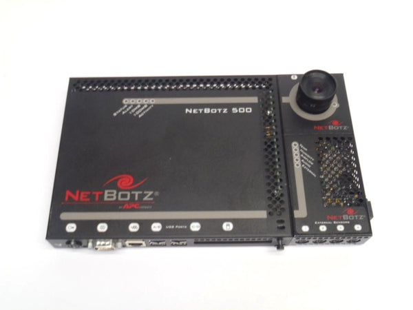 NetBotz 500 Monitoring Unit w/ Camera Pod 120 & Sensor Pod 120 - Maverick Industrial Sales