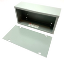 Hoffman ASE12X6X4NK Screw-Cover Enclosure no Knockouts 12x6x4 Gray NO HARDWARE - Maverick Industrial Sales