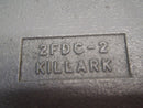 Killark 2FDC-2 Device Box 2 Gang Deep AL 3/4” Inch - Maverick Industrial Sales