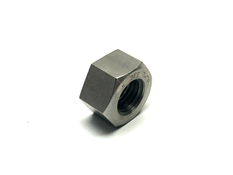 7/8-9 UNC Steel Right Hand Heavy Hex Nut 1-7/16" Across Flats 55/64" H LOT OF 4 - Maverick Industrial Sales