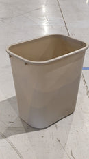 Rubbermaid FG295600BEIG Medium  Wastebasket 28 Qt / 7 Gal Beige 2956 LOT OF 12 - Maverick Industrial Sales