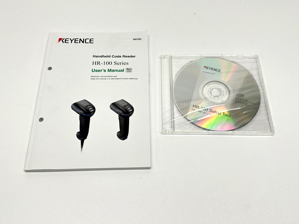 Keyence HR-H1WE Software Setup for HR-100 Series Handheld Code Reader NO BOX - Maverick Industrial Sales