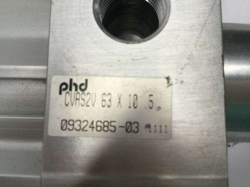 PHD CVAS2V Pneumatic Cylinder 63mm Bore 10.5" Stroke - Maverick Industrial Sales