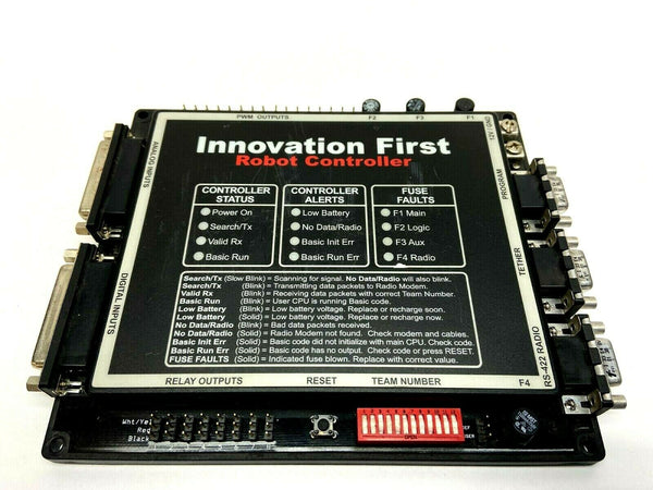 Innovation First 10210667 Robot Controller FRRC Status Alerts Fuse Faults - Maverick Industrial Sales